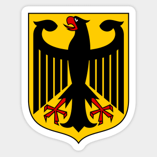 Germany (German Coat of Arms) Sticker